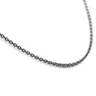 Dainty pure titanium chain necklace, Waterproof non tarnish necklace, Hypoallergenic men women jewelry