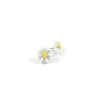 Daisy stud earrings, Hypoallergenic implant grade titanium earrings, Cute sunflower post earrings